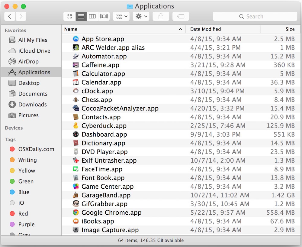 where is folder on mac for photos app